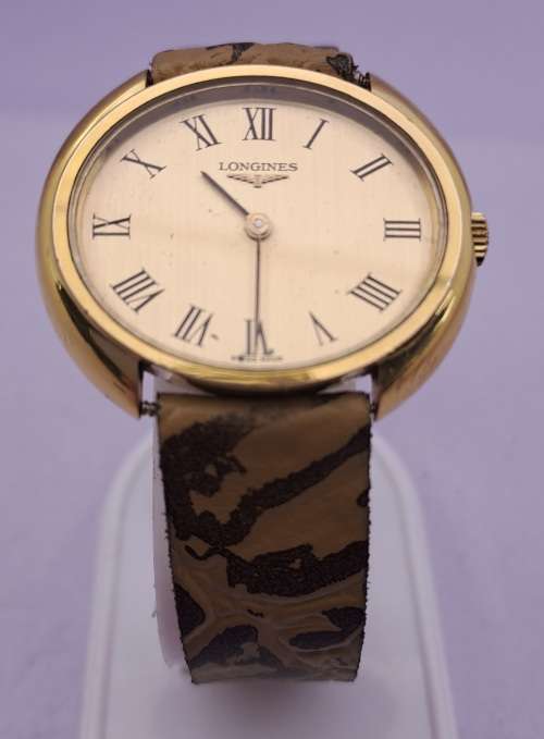Vintage 1976 Ladies Longines Mechanical wind watch 17 Jewels L847.4 Movement- working