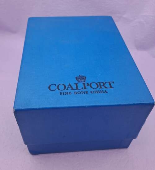 Vintage Coalport  Bone china Flower Name Place Settings Or Menu Holders in Box