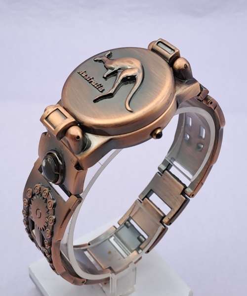 Australian Cult Collection Quartz watch- metal -flip cover -Unused in box by Iscool
