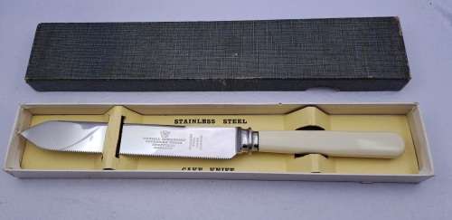 Vintage Cake Knife by Westall Richardson Cavendish works Sheffield England -In Box