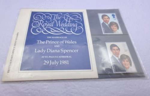 29 July 1981 British Post Office Mint Stamps -Royal wedding (2 sets)