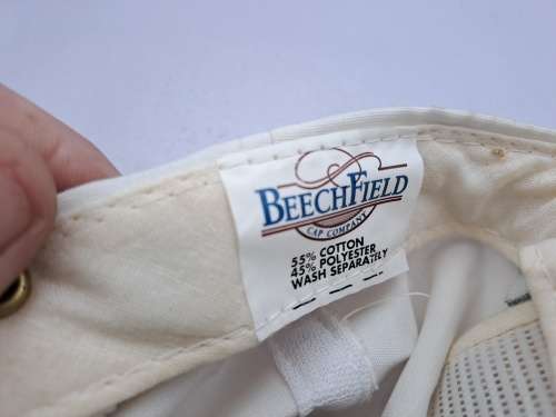 Signed by Nigel Mansell  woodbury park Beechfield Baseball Cap