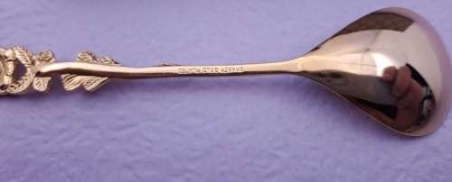 Vintage 2 EETRITE BRABER Gold Plated tea spoons in Box 10cm