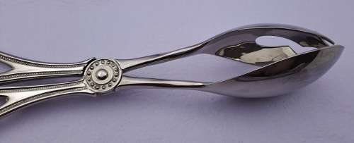 Large Vintage Silver Plated Salad Serving Tong 15cm