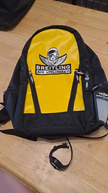 Unused Breitling Backpack 48cmx 38cm