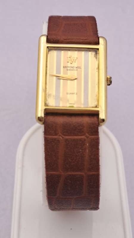 Raymond weil 18k gold plated watch online