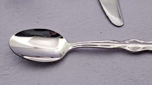Vintage unused 112pc EM-ESS Silver Plated Cutlery set (very High Quality) in wooden box 12 of each