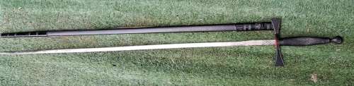 Antique/ Vintage Toye Kenning and Spencer ceremonial Masonic sword in scabbard 855mm