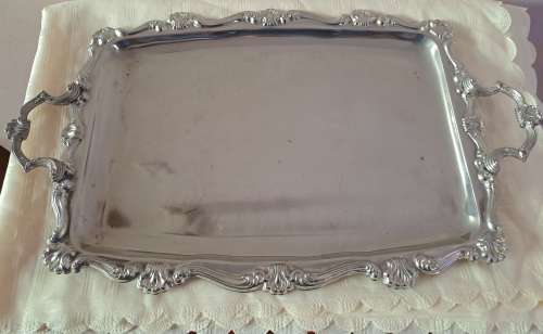 5 pc Antique /Vintage EPNS silver plated set Tray,Coffee pot, Teapot sugar bowl and Creamer