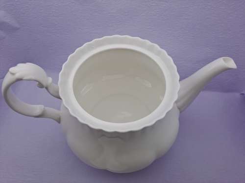 Royal Albert REVERIE Teapot Bone China England (tiny nick on spout)