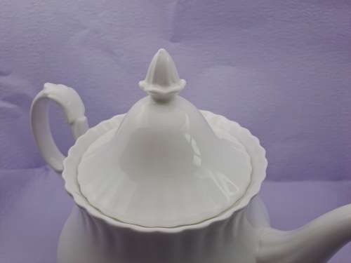 Royal Albert REVERIE Teapot Bone China England (tiny nick on spout)