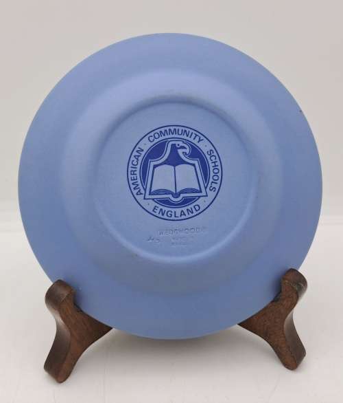 Small Vintage Wedgwood Plate America Community Schools Heywood House -England 112mm
