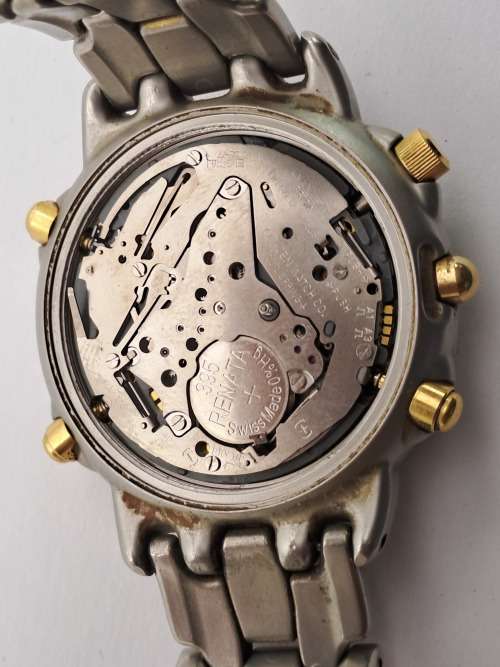 Pre-owned Citizen Promaster WR200 Alarm Chronograph Mens Quartz watch -Working