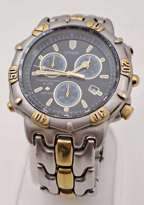 Citizen chronograph alarm wr 200 top