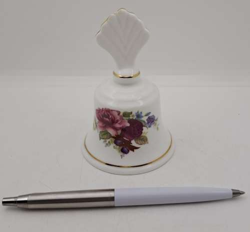 Vintage Penton English Bone China Bell 105x67mm
