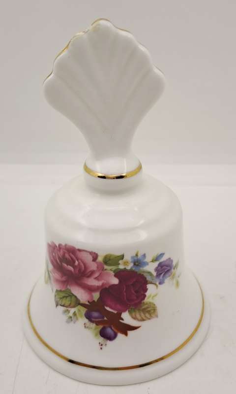 Vintage Penton English Bone China Bell 105x67mm