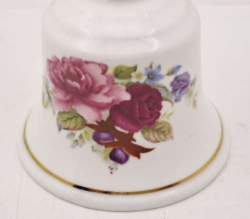 Vintage Penton English Bone China Bell 105x67mm