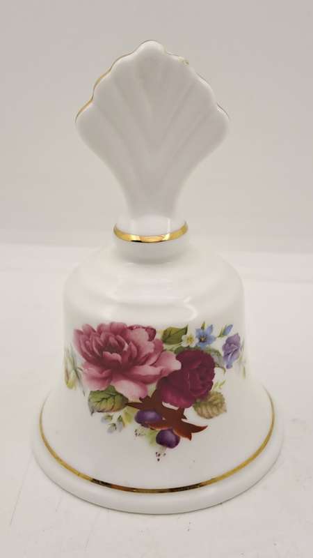 Vintage Penton English Bone China Bell 105x67mm