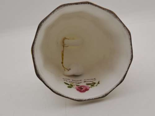 Vintage Fine Bone China COTTAGE ROSE Bell 140x62mm