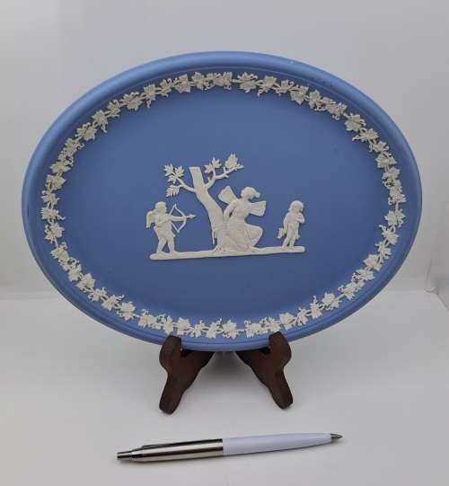 Vintage Wedgwood Oval Plate 252x195mm