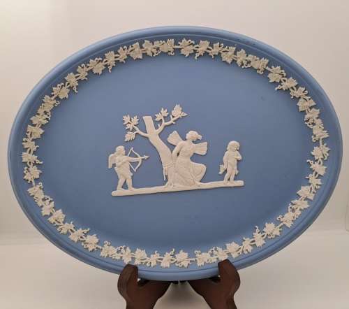 Vintage Wedgwood Oval Plate 252x195mm