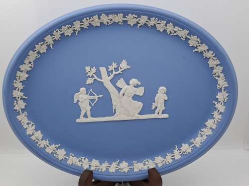 Vintage Wedgwood Oval Plate 252x195mm