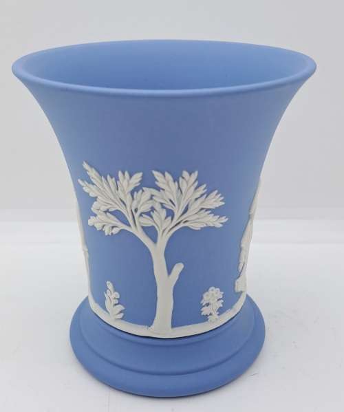 Vintage Wedgwood Jasper Vase 98x97mm