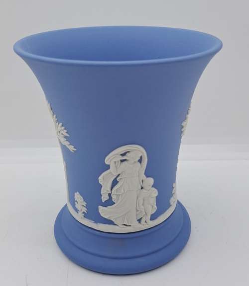 Vintage Wedgwood Jasper Vase 98x97mm