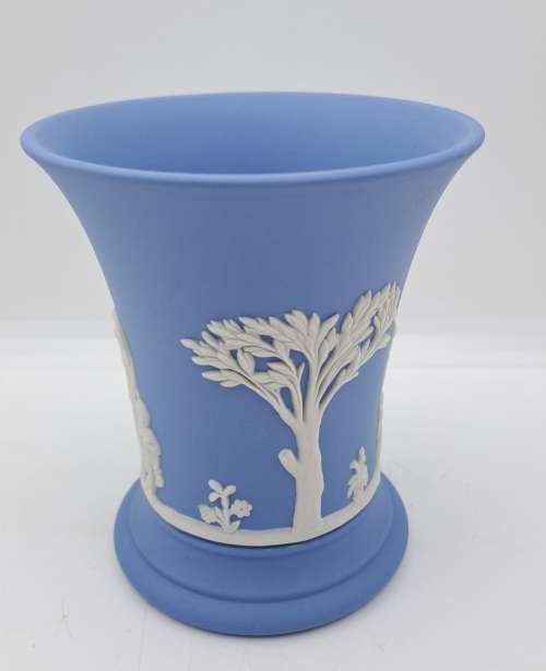 Vintage Wedgwood Jasper Vase 98x97mm