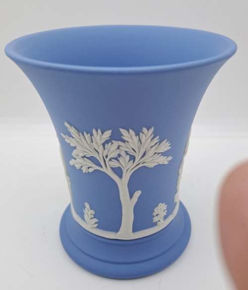 Vintage Wedgwood Jasper Vase 98x97mm