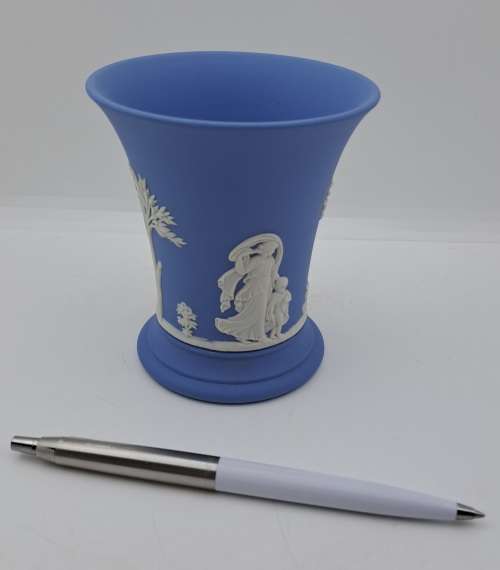 Vintage Wedgwood Jasper Vase 98x97mm