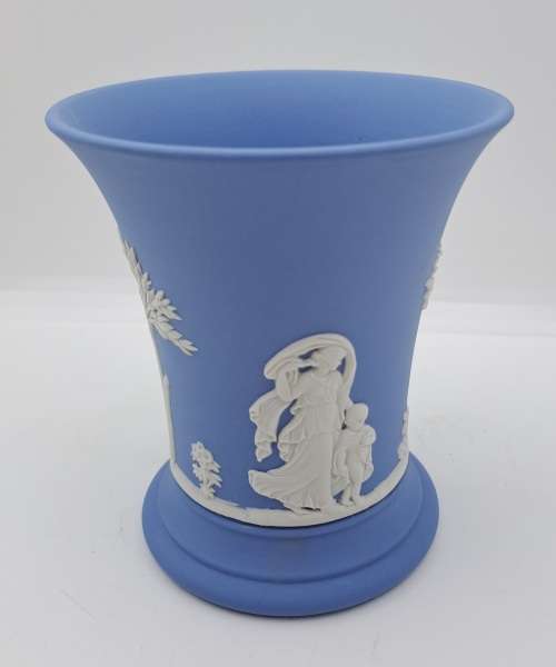 Vintage Wedgwood Jasper Vase 98x97mm