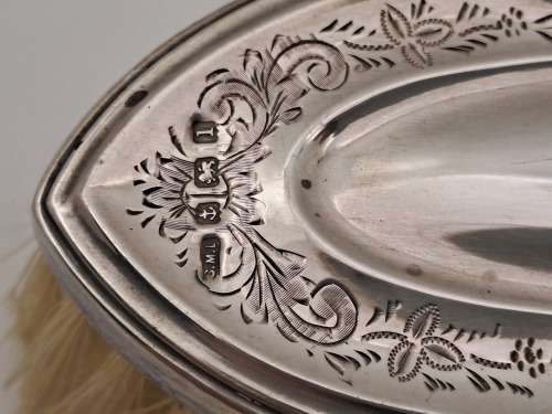 4 pc 1910 Hallmarked Sterling .925 Silver Vanity set by Samuel M.Levi-Berlingham
