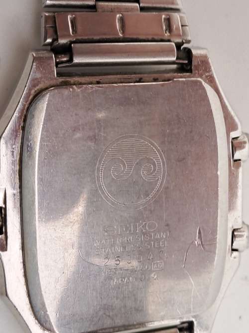 Pre-Owned Vintage Seiko Sports 100 Alarm Chronograph Quartz watch-Working