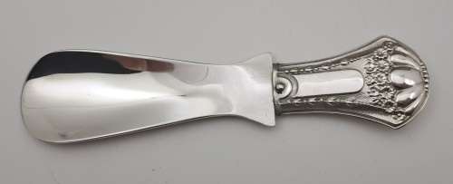 Antique Shoehorn with Silver Handle - Boxed