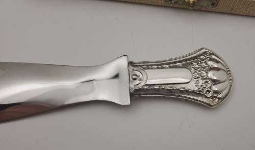 Antique Shoehorn with Silver Handle - Boxed