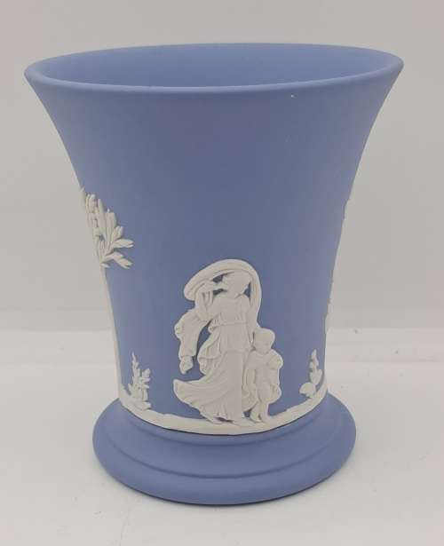 Vintage Wedgwood Jasper Vase 98x85mm