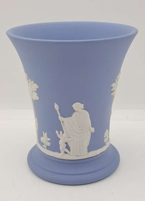 Vintage Wedgwood Jasper Vase 98x85mm