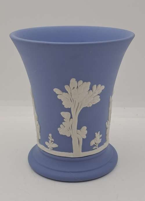 Vintage Wedgwood Jasper Vase 98x85mm