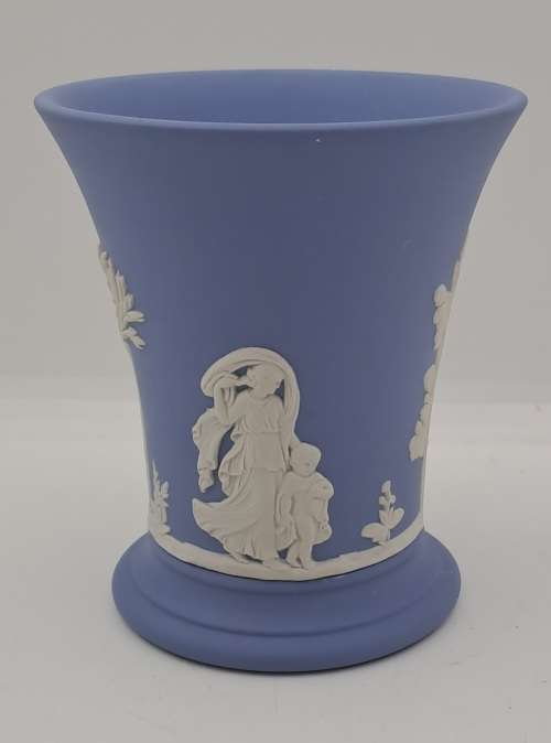 Vintage Wedgwood Jasper Vase 98x85mm