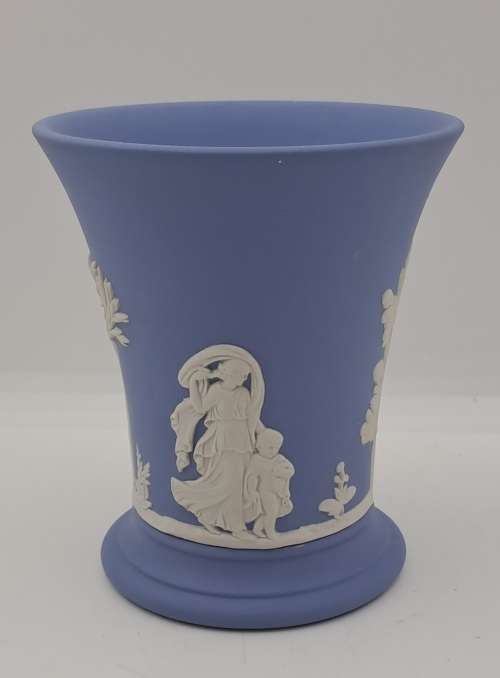 Vintage Wedgwood Jasper Vase 98x85mm
