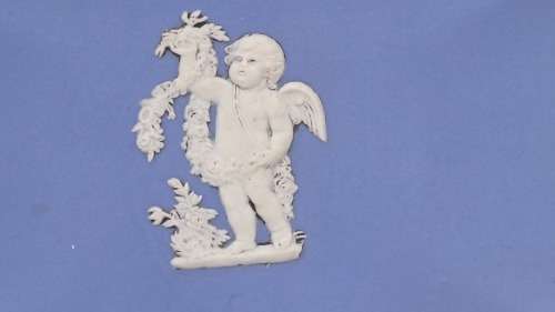 Vintage Wedgwood Jasper Tray 112x105mm