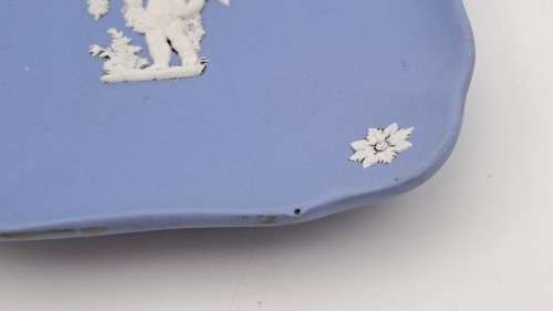 Vintage Wedgwood Jasper Tray 112x105mm