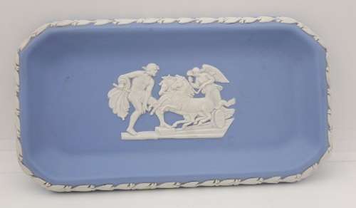 Collectable Vintage Wedgwood Jasper tray 152x83mm