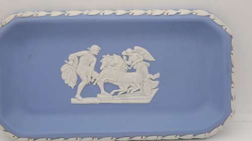 Collectable Vintage Wedgwood Jasper tray 152x83mm