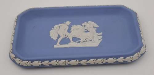 Collectable Vintage Wedgwood Jasper tray 152x83mm