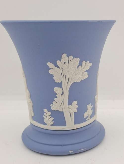 Collectable Vintage Wedgwood Jasper Vase 95x85mm