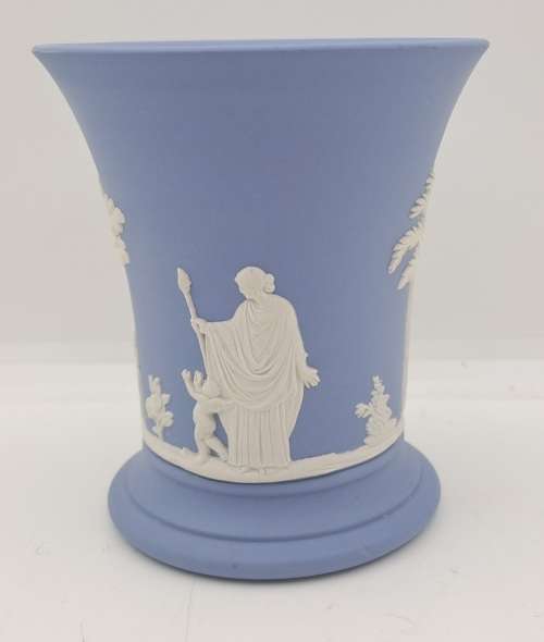 Collectable Vintage Wedgwood Jasper Vase 95x85mm