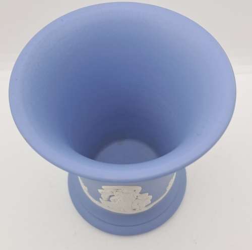 Collectable Vintage Wedgwood Jasper Vase 95x85mm