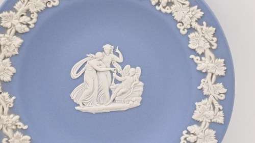 Collectable Vintage Wedgwood Jasper Plate 111mm